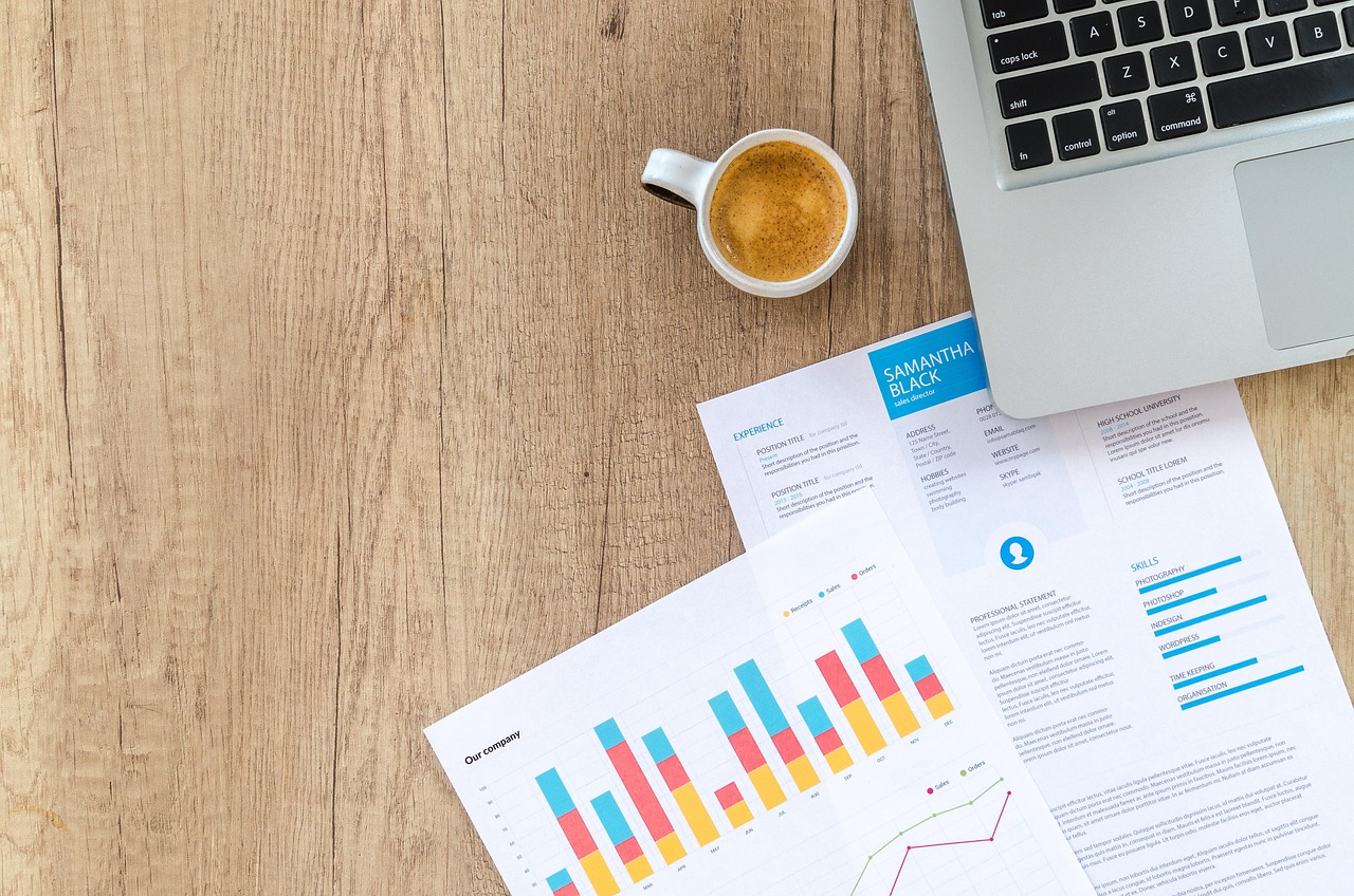 financial analysis chart